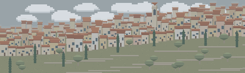 medhill ground scene, overcast