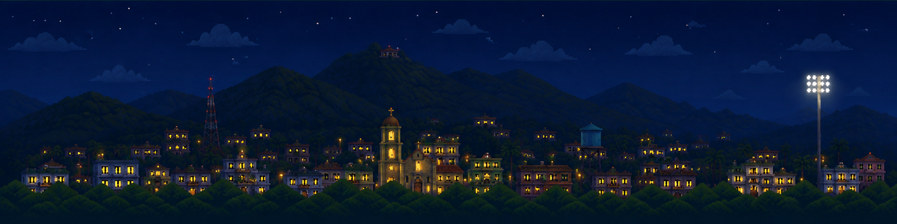 grassy-mountains night