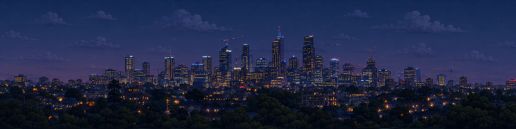 megalopolis night
